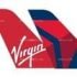 Virigin Atlantic Airline - Delta Airline Tail Logo